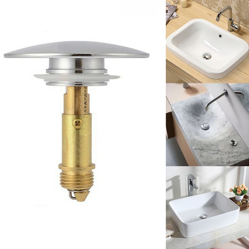 2019 новая кнопка отскока для раковины всплывающая сливная пробка воды