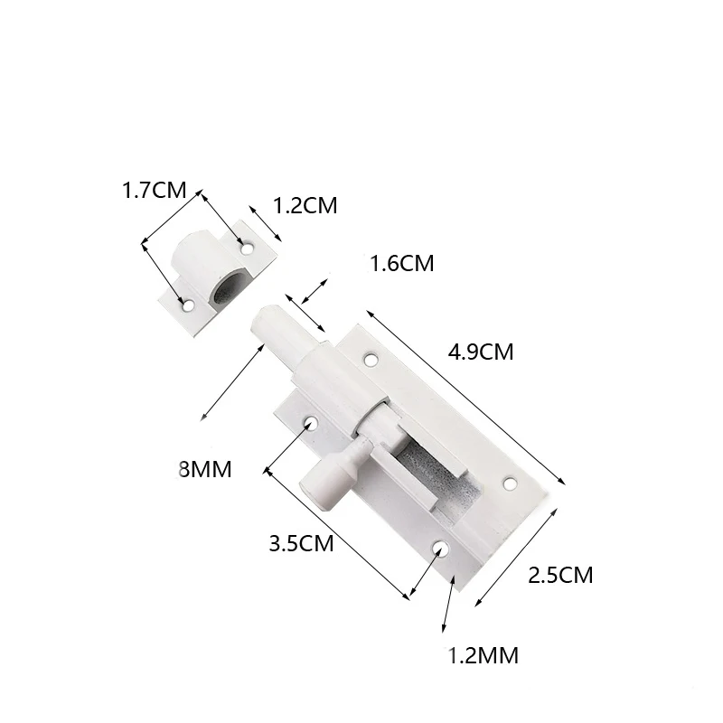 Прочная Противоугонная дверная Пряжка домашнее оборудование безопасные дверные