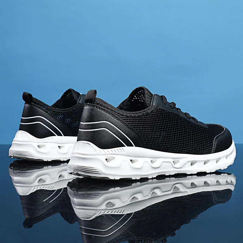

Light Running Shoes Comfortable Casual Men's Sneaker Breathable Non-slip Wear-resistant Outdoor Walking Shoes Large Size