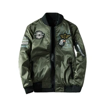 aurumn winter mens military jacket mens slim bomber jacket outerwear casual long sleeve jackes and coats mens clothing new