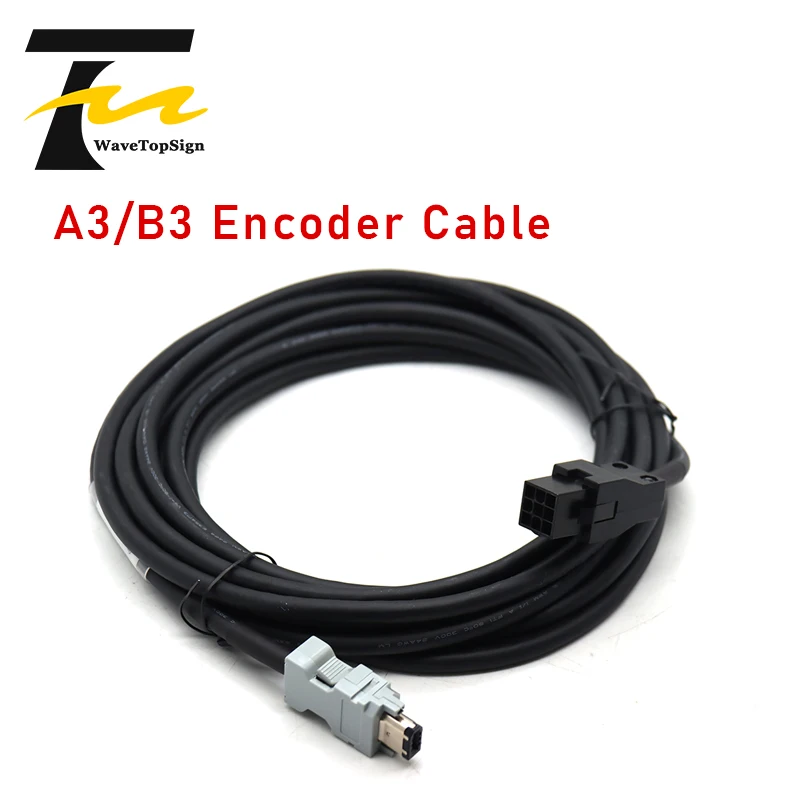 

WaveTopSign B2 B3 A2 AB A3 Кабель энкодера серводвигателя 100 Вт 200 Вт 400 Вт 750 Вт Низкая мощность для Delta