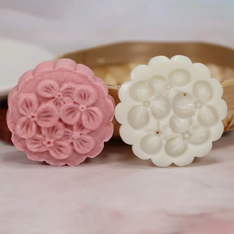 6 шт. Ручной пресс штамп для печенья луна торт Декор бочка форма лунного торта 50 г