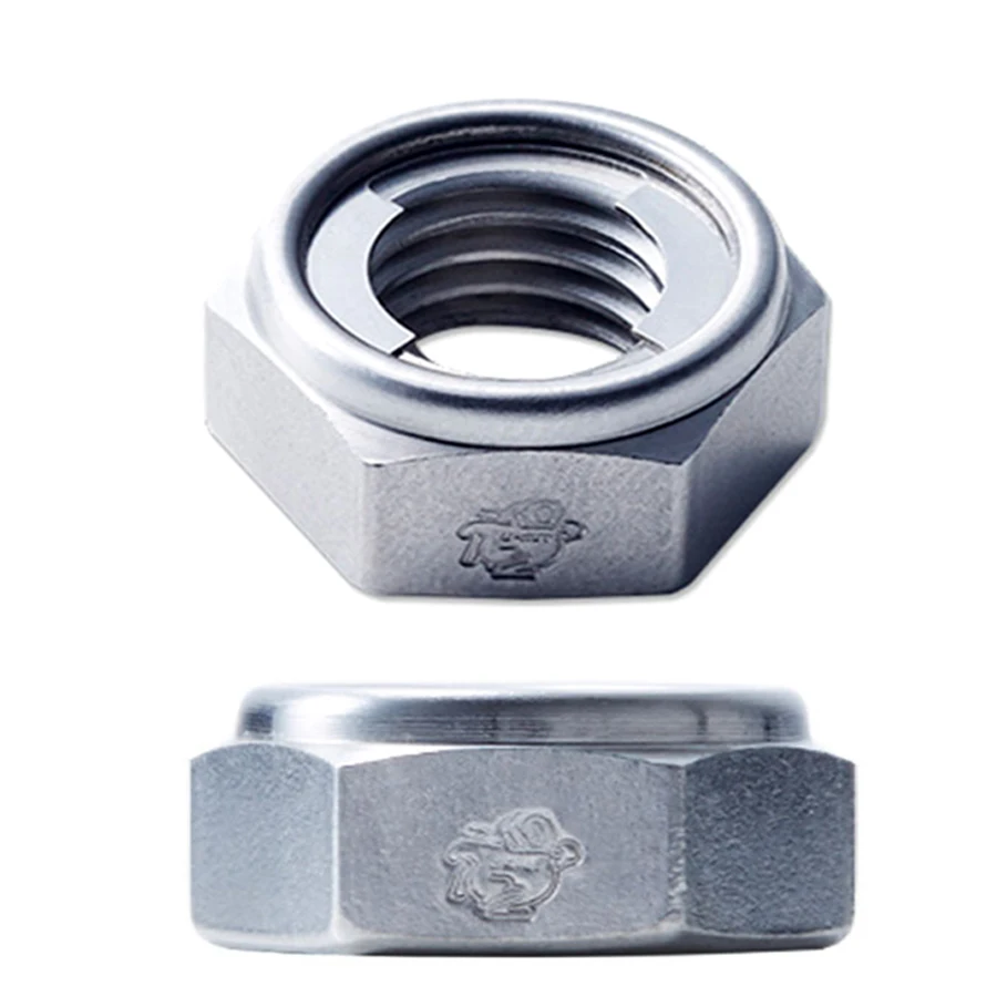 M4 ~ m22 металлические фиксирующие гайки 304 нержавеющая сталь фиксирующая гайка