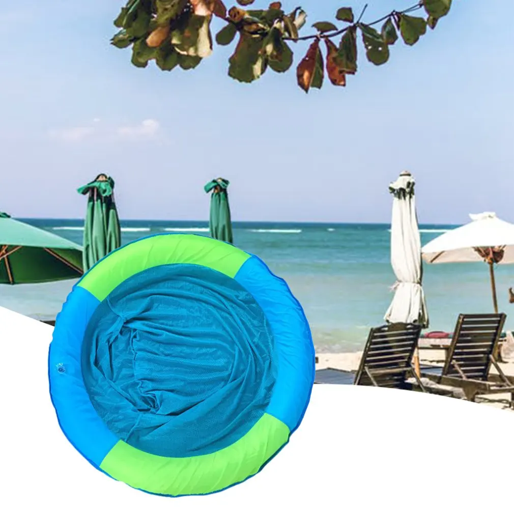 Summer Beach Inflatable Water Hammock Floating Bed Lounge Chair Drifter Swimming Pool Float for Adult | Спорт и развлечения