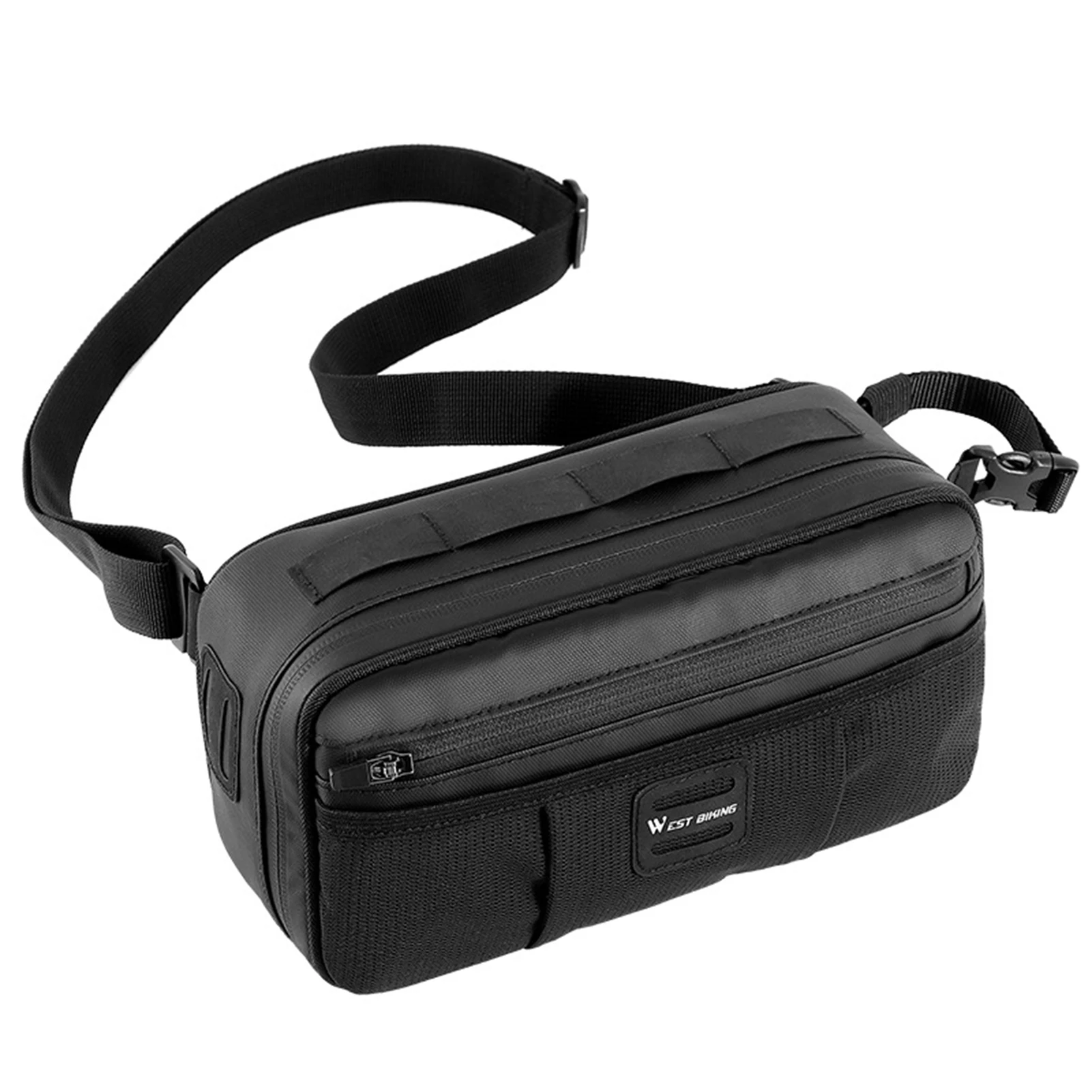

Bike Handlebar Bag Waterproof Bicycle Basket 3L Beam Bag MTB Bike Front Bag Polyester Saddle Bag For Cycling Bike Here