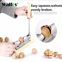walfos high quality mechanical sheller walnut nutcracker nut cracher fast opener kitchen tools fruits and vegetables