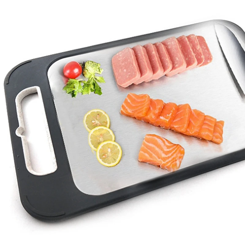 

Double-Sided Cutting Board Multifunctional Wheat Stalk Fruit Complementary Food Cutting Board Non-Slip Cutting Board