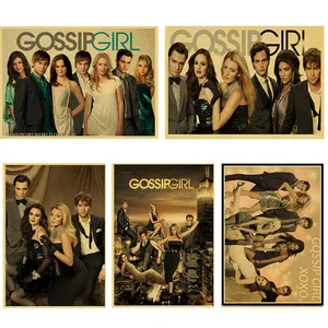 Винтажный постер со Сплетницей, постер для молодых девушек, ретро постер келайфулициси Кроуфорд брюле