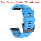 Сменный быстросъемный силиконовый ремешок для часов Garmin Fenix 6X 6X pro Fenix 5X 5X Plus Fenix5X 26 мм