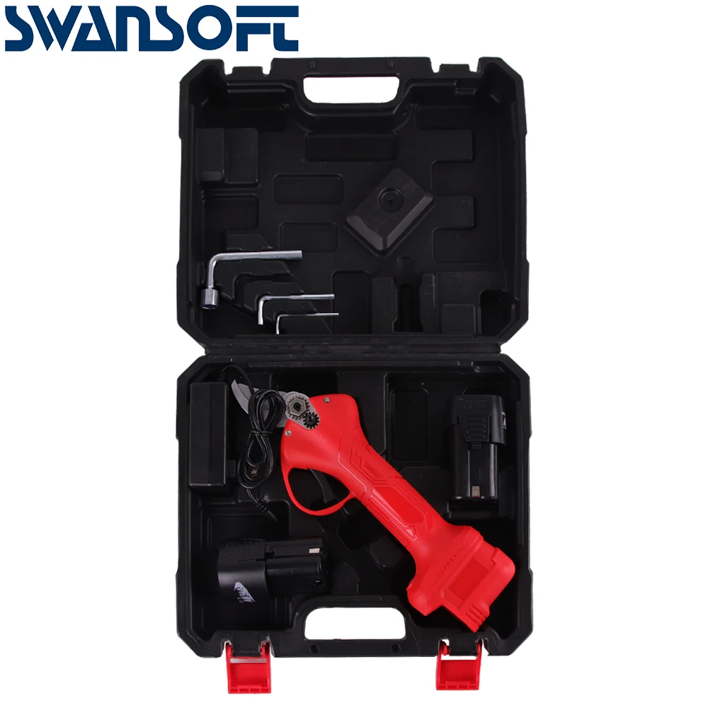 SWANSOFT 25 мм батарея секатор ножницы беспроводные электрические секаторы