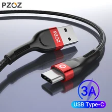 PZOZ Тип usb C Быстрая зарядка usb c usb кабель Тип-c данных шнур Зарядное устройство usb-c для samsung S10 S9 S8 нота 10 A50 xiaomi redmi note 8 7 huawei Быстрая зарядка usb c Тип-c данных шнур Зарядное устройство usb
