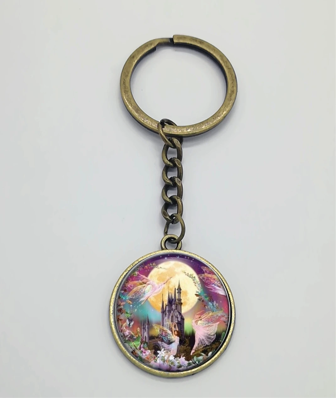 Новинка 2019 модный брелок в стиле ретро крепость эльф Летающий кулон | Украшения и
