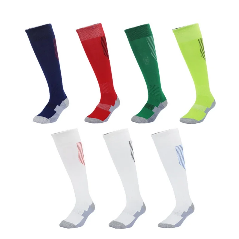 

unisex Anti-skid Socks Cycling Long Football Socks Soccer Football Leg Heaters Winter Thicken Cotton Hot