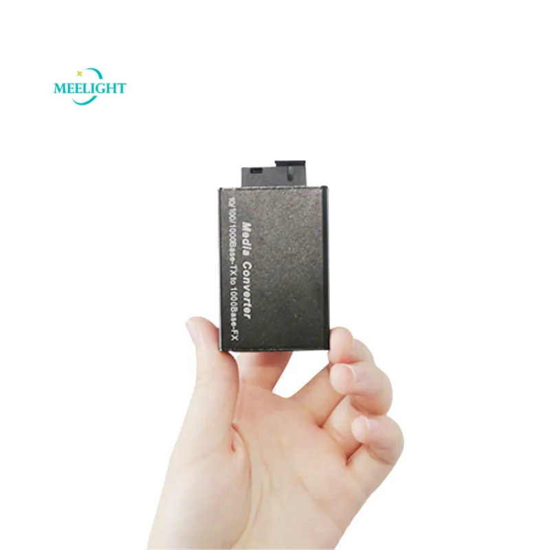 1 пара мини Гигабитного оптоволоконного трансивера одномодовый одноволоконный