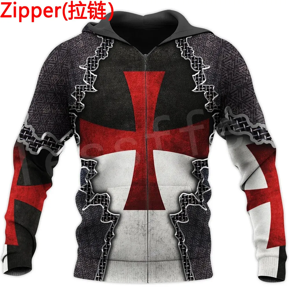 Tessвам рыцарский Templar костюм армированный пуловер Новая мода Harajuku уличная одежда