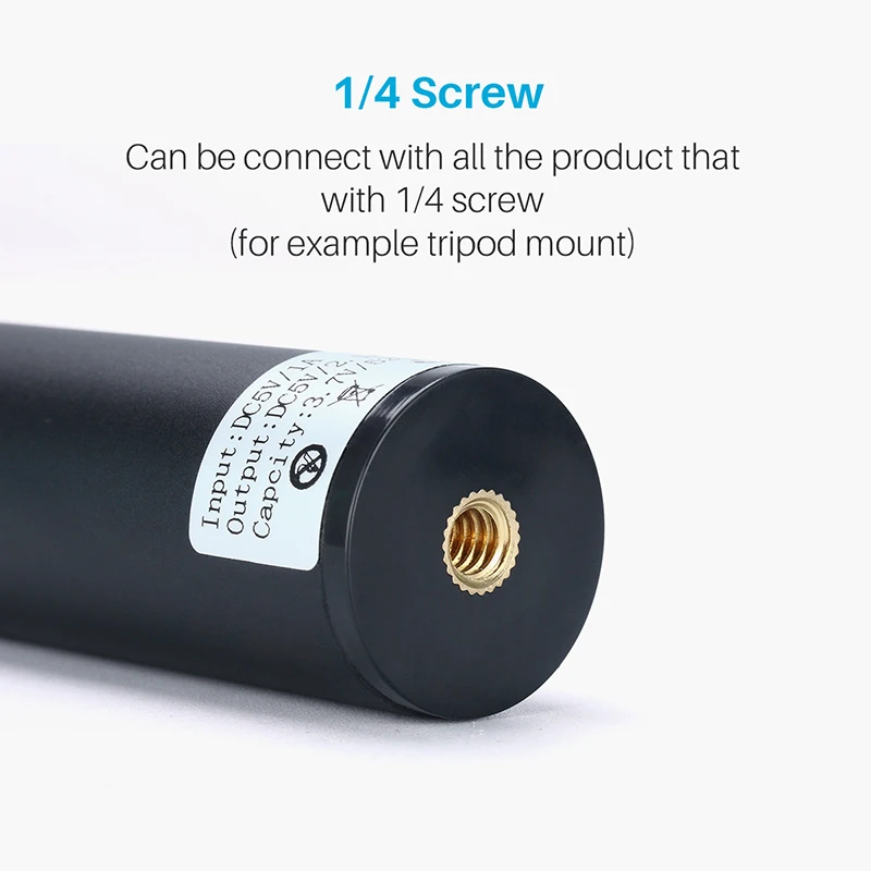 ULANZI BG-1 Power Bank Handgrip 5200 мАч перезаряжаемая батарея Внешнее зарядное устройство для