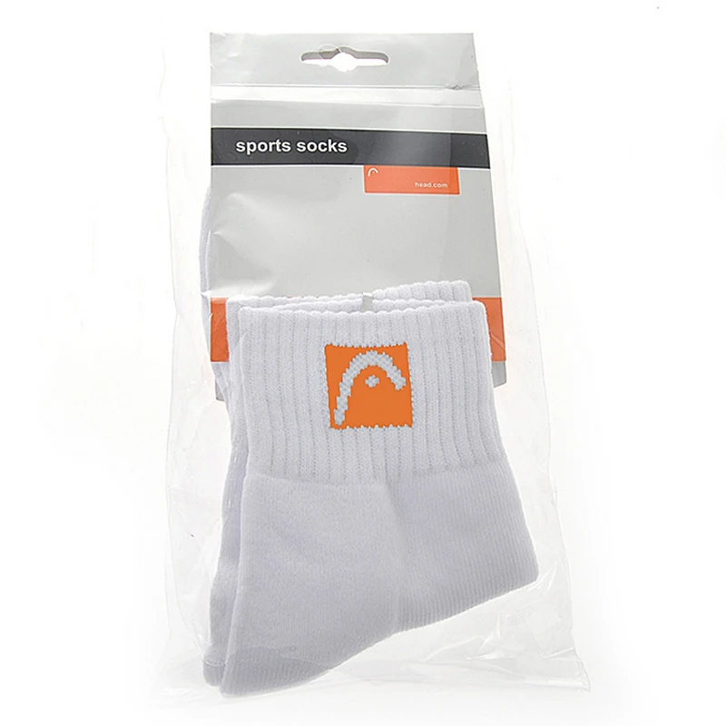 HEAD Tennis Squash Sports Socks Women Men Tennis Badminton Training Gym Knee-High Socks Thick Towel Bottom Cotton Sports Socks