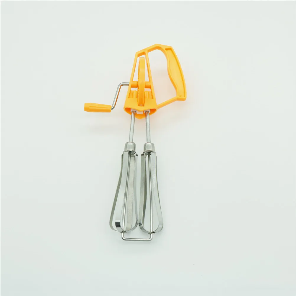 

Rotary Manual Hand Whisk Egg Beater Mixer Blender Stainless Steel Kitchen Tools