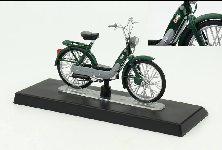 1/18 Piaggio Ciao 1967 электровелосипед Moto Guzzi легированная Модель игрушечных автомобилей Gilera Trend коллекция велосипедов игрушки автомобиль