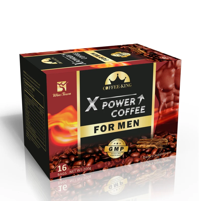 16 teabags/box 200g X Power Coffee for Men Enhance Libido Relieve Stress Promote Erection Man's Health Product Kidney | Красота и