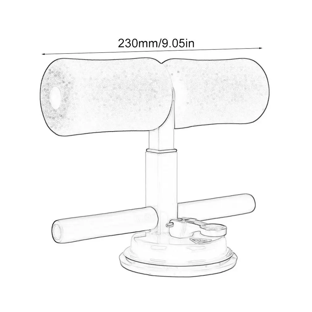 

Sit Up Assistant Exercise Stand Padded Ankle Support Sit-up Workout Equipment For Home Gym Fitness Travel Gear