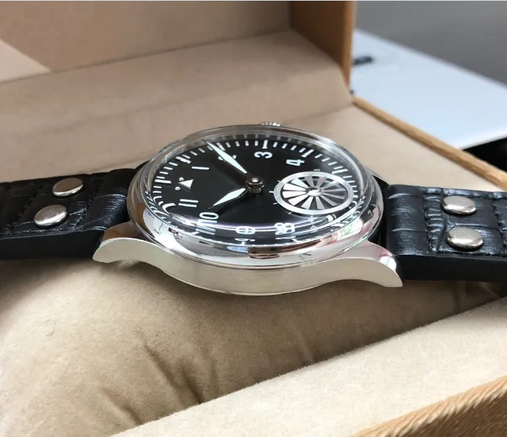 Мужские механические часы с черным циферблатом 44 мм|Мужские часы| |