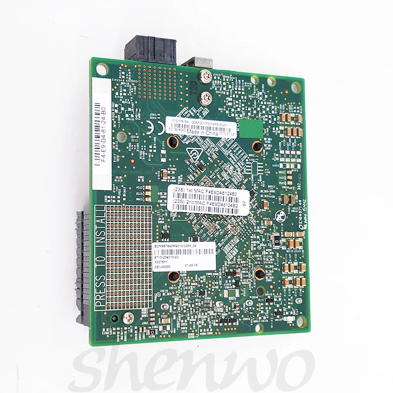 4Prt 10 Гб Mezz 88Y5922 Двухпортовая сетевая карта для компьютера узел Flex x240 x880 X6 x280 x220 x440 M5