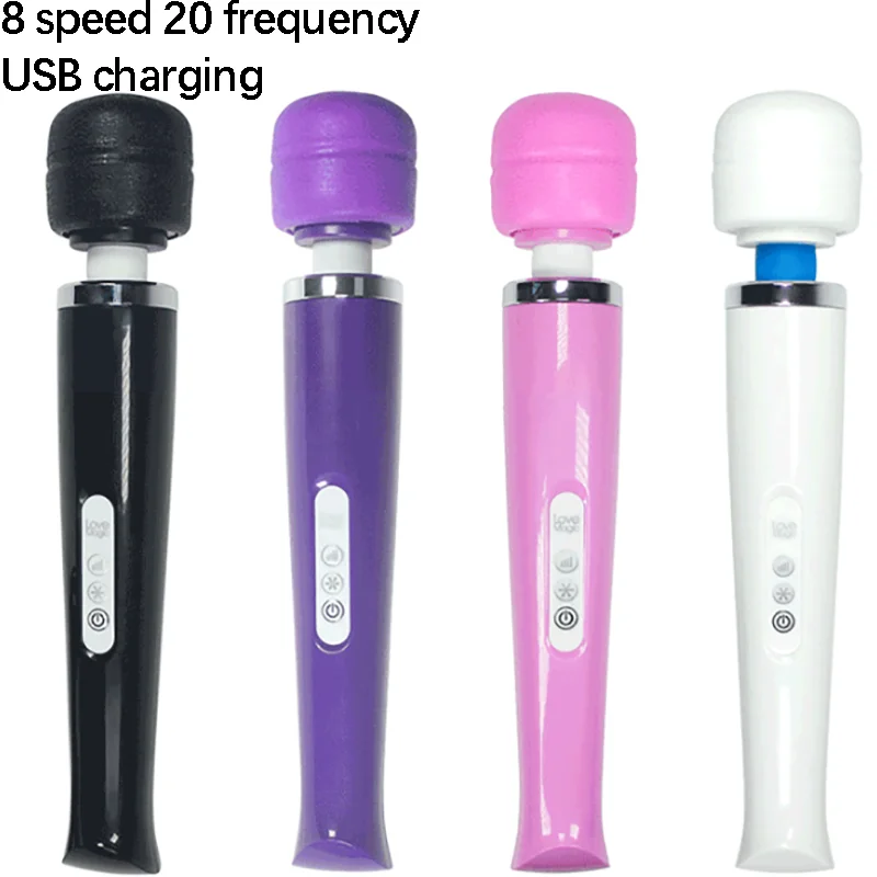 Любовь Волшебная палочка виброшарик для Мощный USB зарядки вагинальный g spot