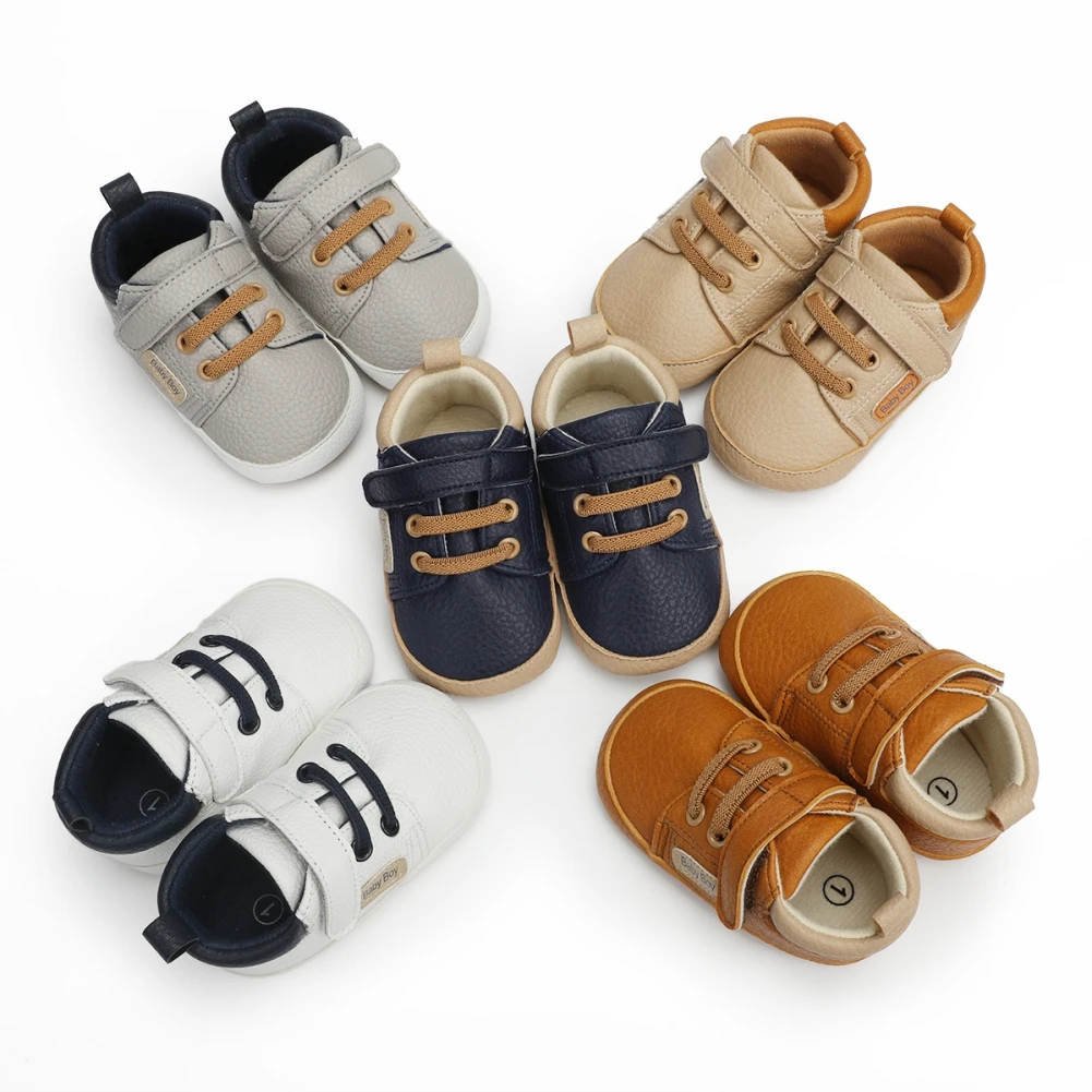 

New Toddler Baby Shoes For Boys Baby Sneakers Schoenen Kids Shoes Moccasins Prewalker First Walkers