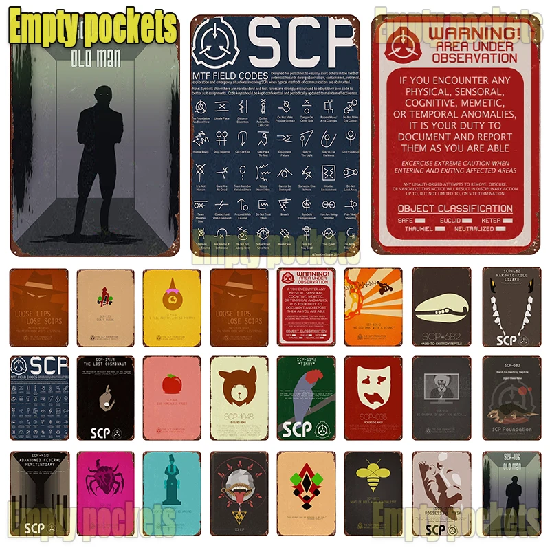 

Scp Mtf Field Codes By Toadking Metal Sign Cinema Living Room Cave Pub Custom Wall Decor Tin Sign Poster for Scp Lover Gatherer