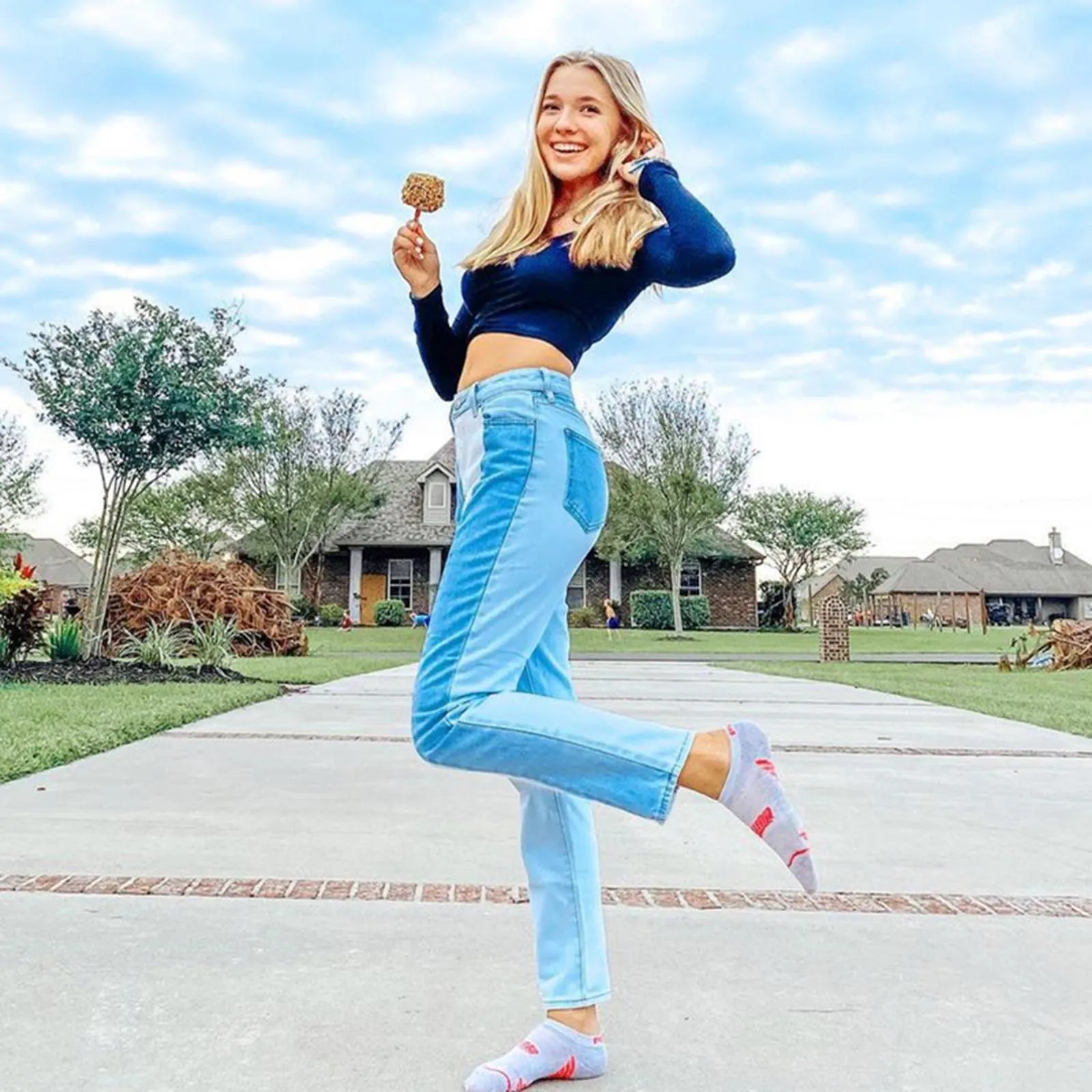 Винтажные прямые джинсы с высокой талией брюки для женщин модные повседневные