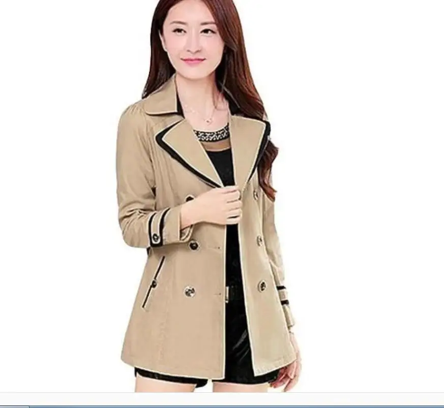 

2021 spring and autumn winter Long sleeve Women's Jacket coat