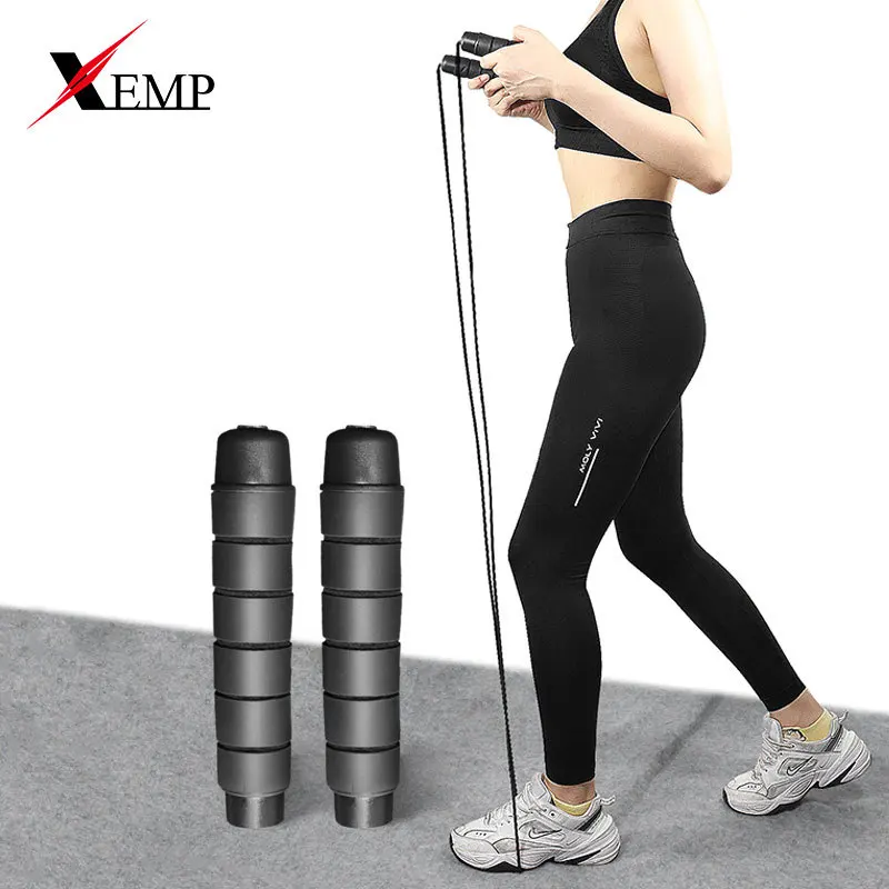 

Fitness Cable Tangle-Free with Skipping Speed Jumping Rope Rope Steel Gym Slim Rapid Body Bearings Home Jump Exercise Ball Rope