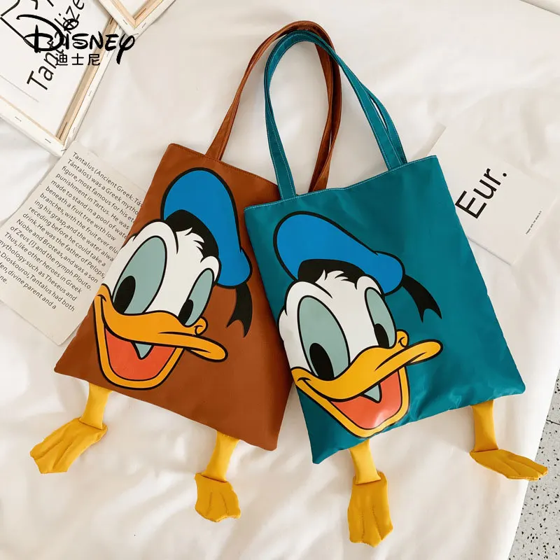 Disney Мультфильм Дональд Дак женская сумка через плечо 2020 прилив Новая мода Печать
