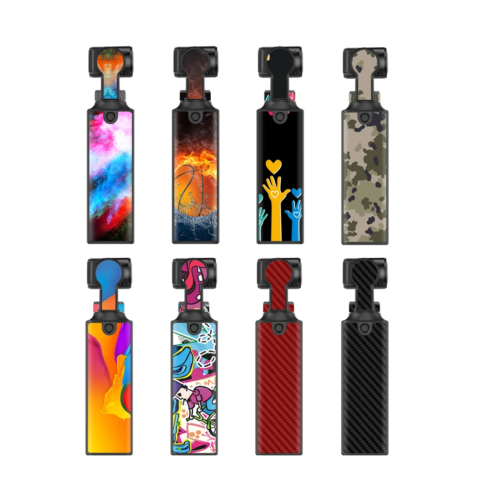 

10pcs/lot Colorful PVC Sticker Decals Protective Film for FIMI PALM Handheld Gimbal Camera Accessories