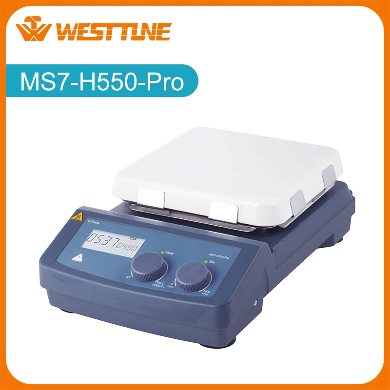 MS7-H550-Pro LCD Цифровая 7 ''квадратная плита магнитная стеклянная керамическая