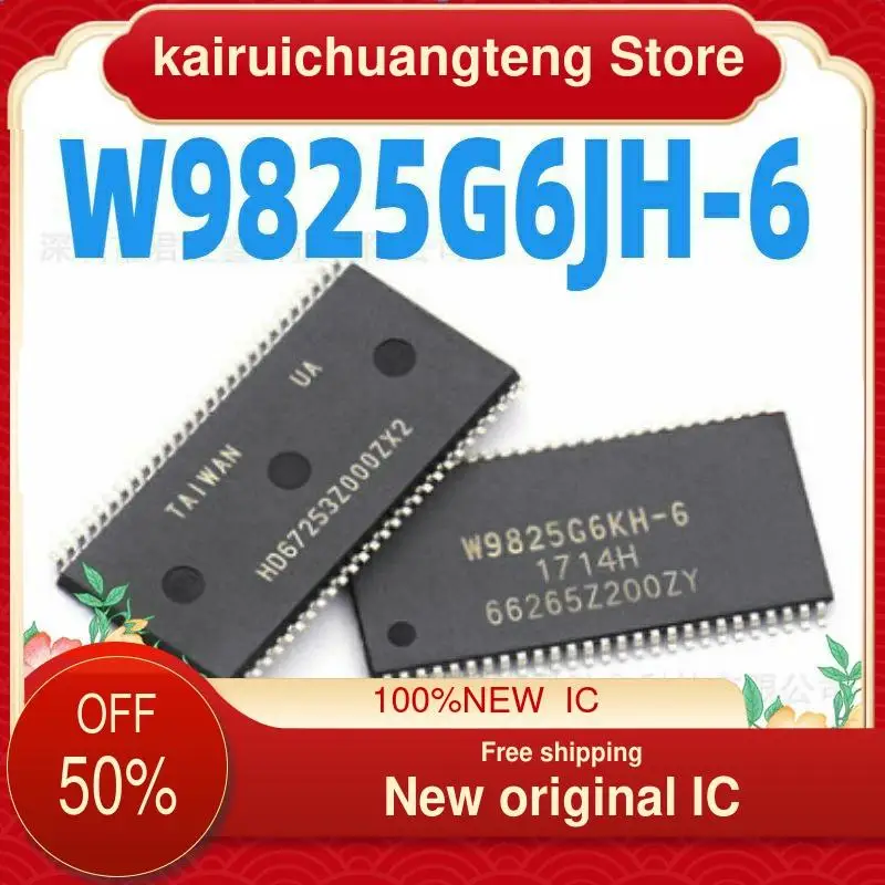 

10 шт W9825G6JH-6 W9825G6JH TSOP54 новый оригинальный IC