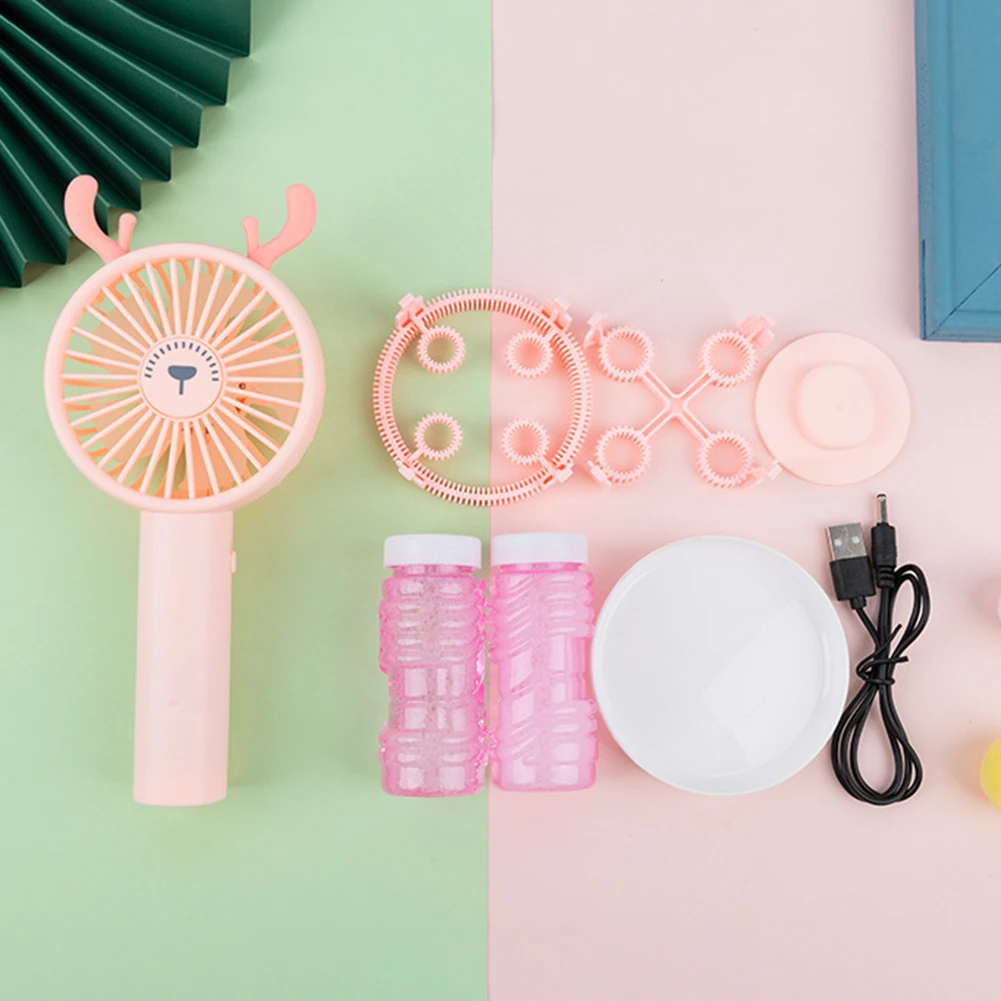 2 в 1 мини-воздуходувка для мыльных пузырей | Игрушки и хобби