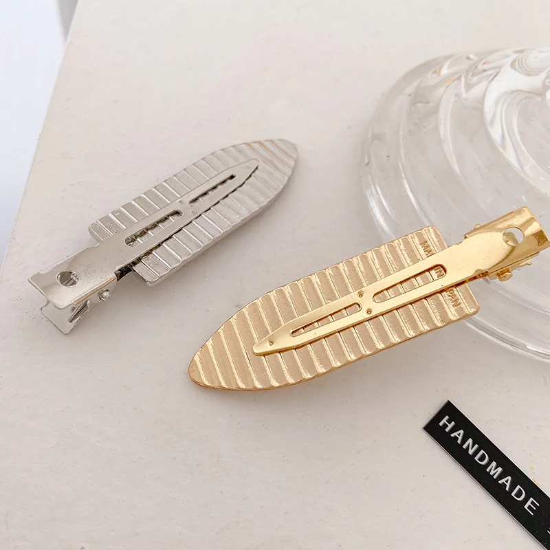 

New Women Elegant Vintage Crystal Glod Silver Flat Hairpins Sweet Hair Ornament Clip Barrettes Headband Fashion Hair Accessories