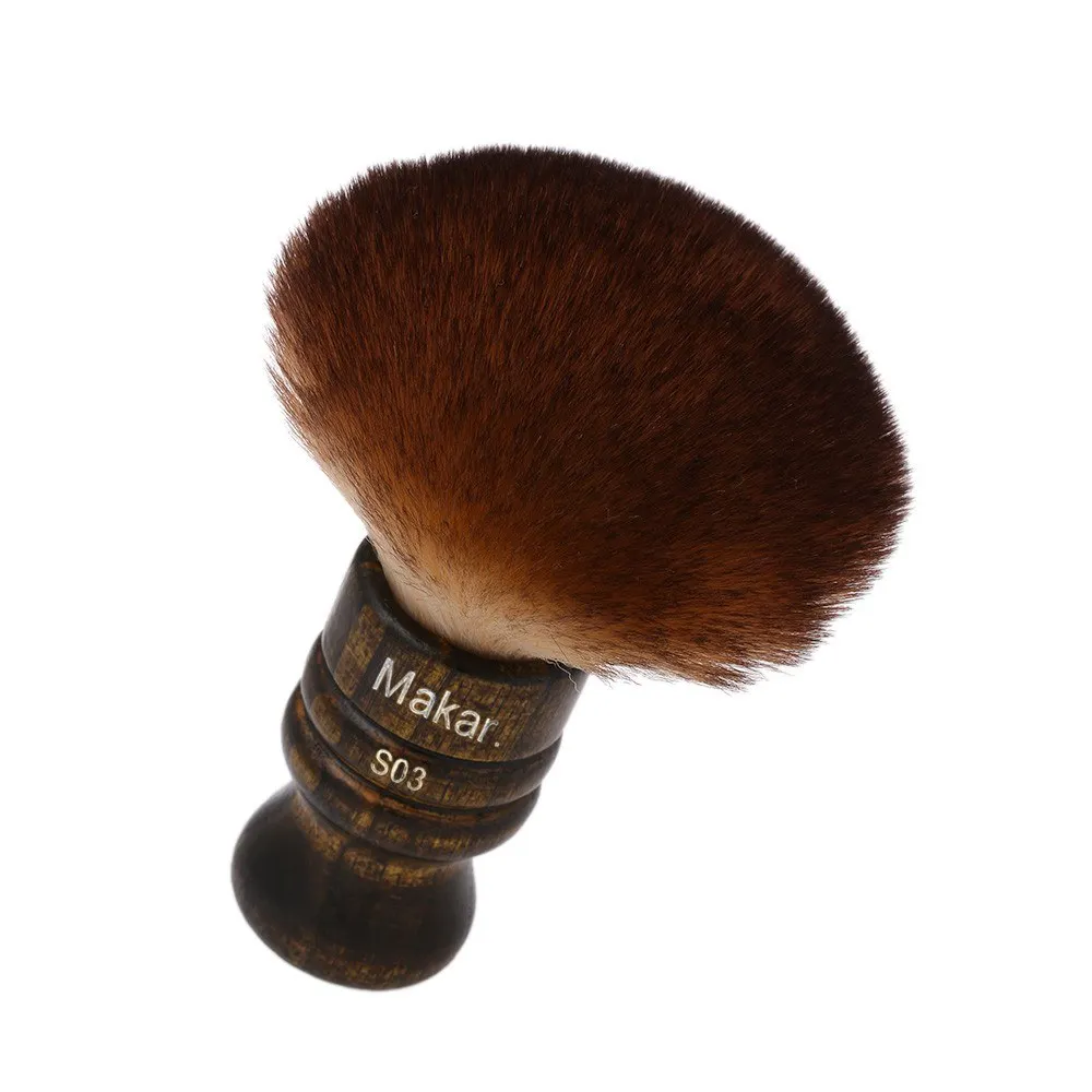 Мягкая Парикмахерская щетка для чистки шеи лица волос салона Бытовая Нейлоновая