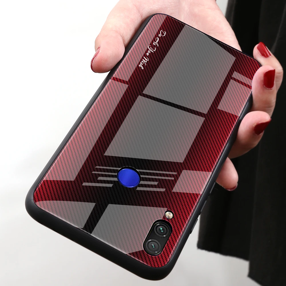 Цветная задняя крышка телефона для Xiaomi Redmi Note 7 6 5 Pro K20 7A градиентный чехол из