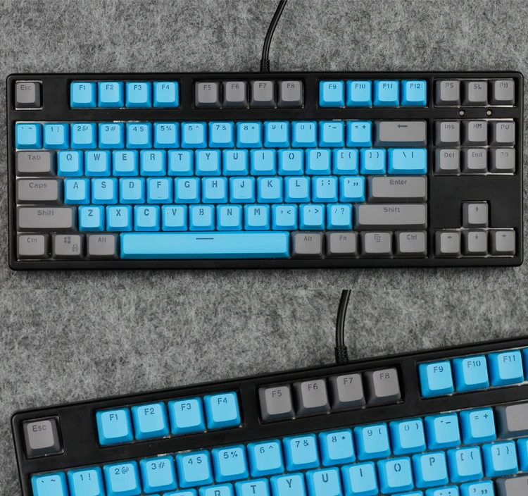 1 комплект ANSI 104 87 Механическая клавиатура PBT с подсветкой ключ колпачок для MX переключатели полупрозрачный ключ крышка s Для EVA Sunshine Dolch queen