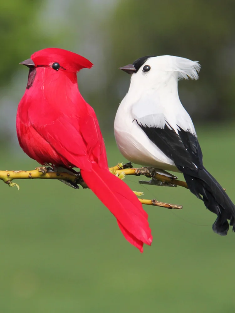 2 шт. искусственные попугаи из пенопласта для украшения дома и улицы | Дом сад