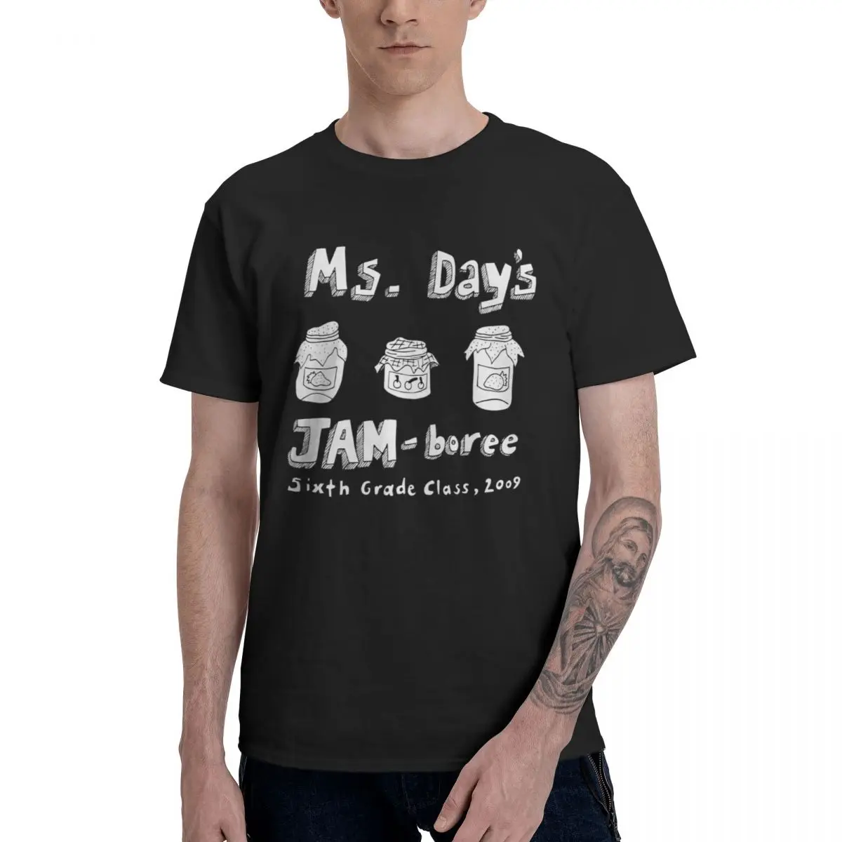 

Ms. Day's Jam-boree 2009 - New Girl T-Shirts Pure Cotton Crewneck Men's T-Shirt Short Long Sleeve Plus Size Unisex Tees Tops