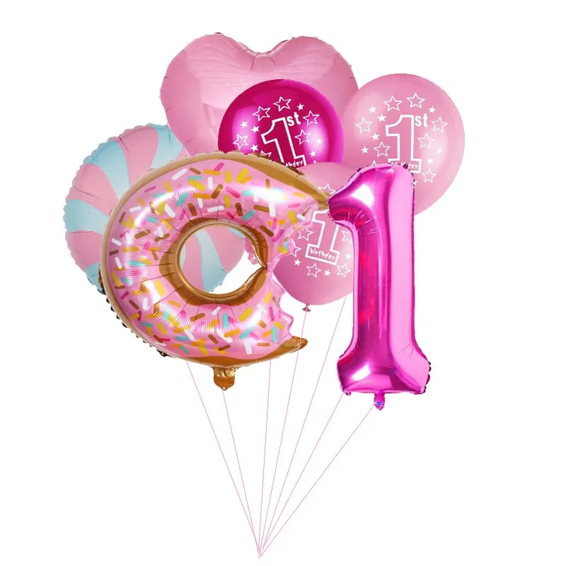 Украшения для вечеринки в честь первого дня рождения игрушка Сюрприз на день