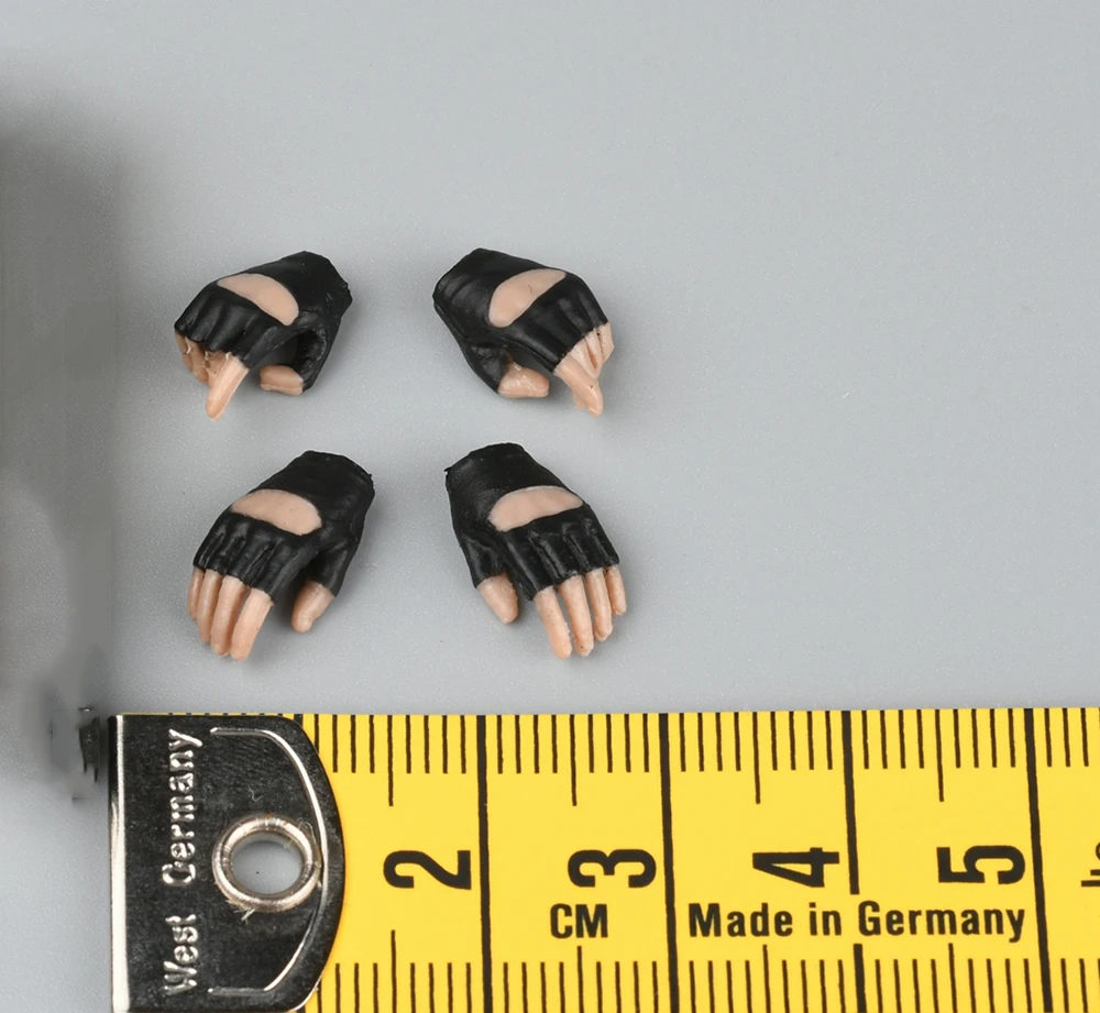 

In Stock 1/12th VERYCOOL VCF-3005 Black MC Female Soldier Vera Gloved Hand Model 4PCS/Set For General 6inch Body Accessories