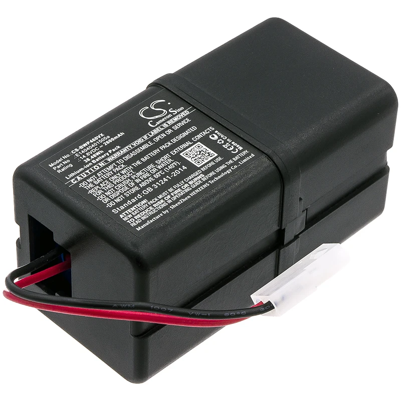 

Cameron Sino Battery For Bobsweep Bob PetHair,Junior,WJ540011,WP460011RO