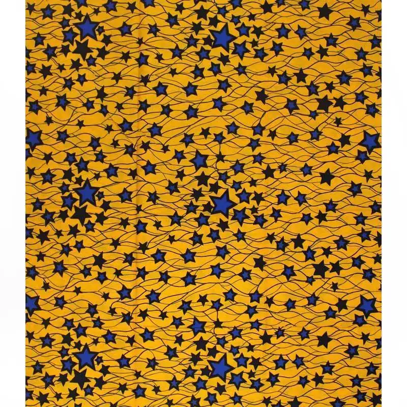 High Quality Cotton Fabric African Ankara Veritable Wax Cloth Veritable Wax African Real Dutch Wax 6yards/piece For Wedding