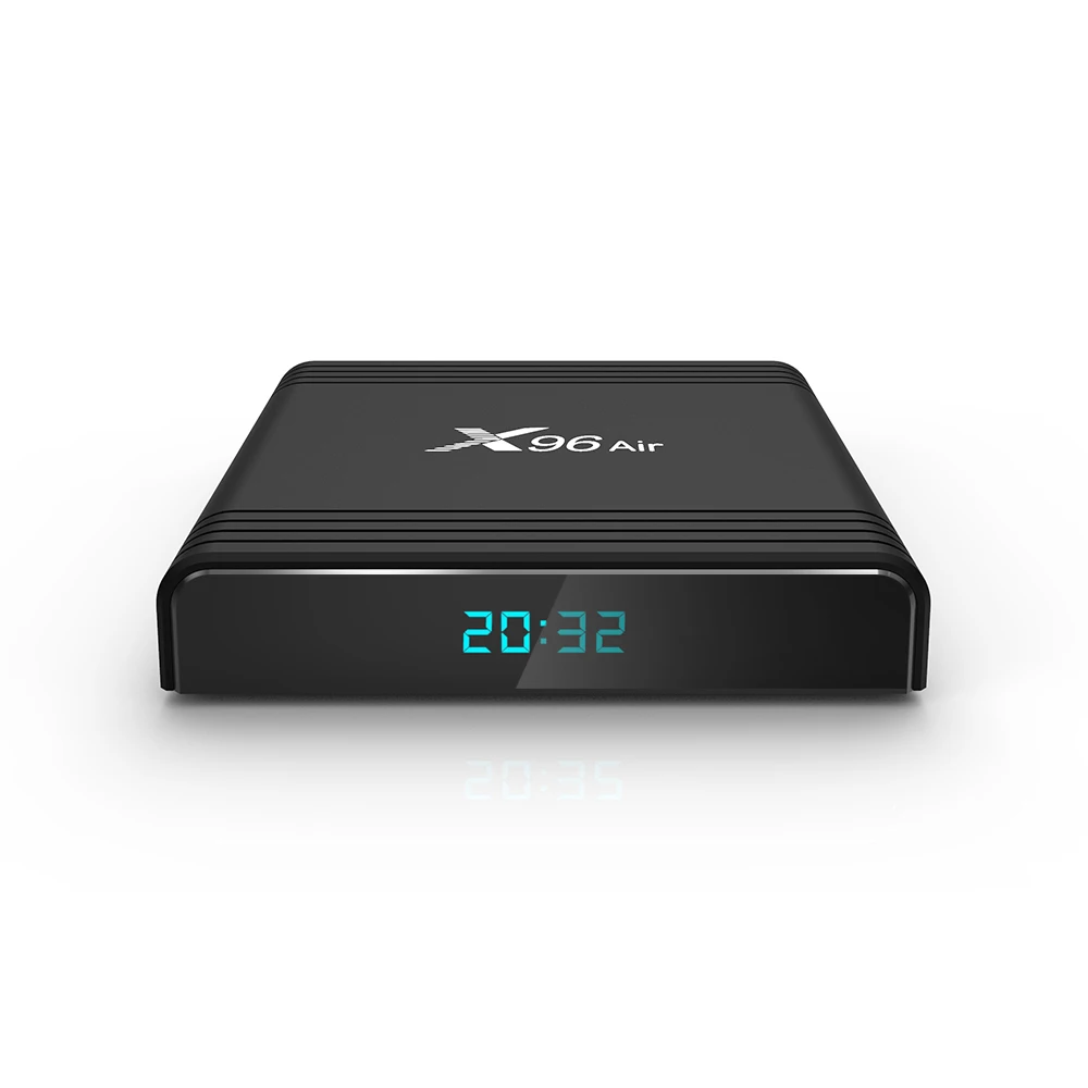 X96 Air Android 9 0 Smart tv Box 8K 64-бит Четырехъядерный 4 Гб 64 медиаплеер UHD 2 4G/5G WiFi Bluetooth Airplay