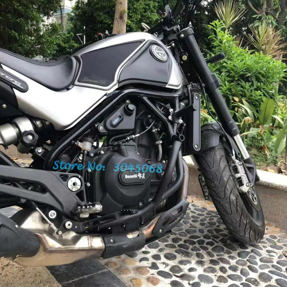 Для Benelli Leoncino 500 аксессуары для мотоциклов левый и правый бамперы ползунки защита от поломок двигателя булочки протекторы боковая безопасность